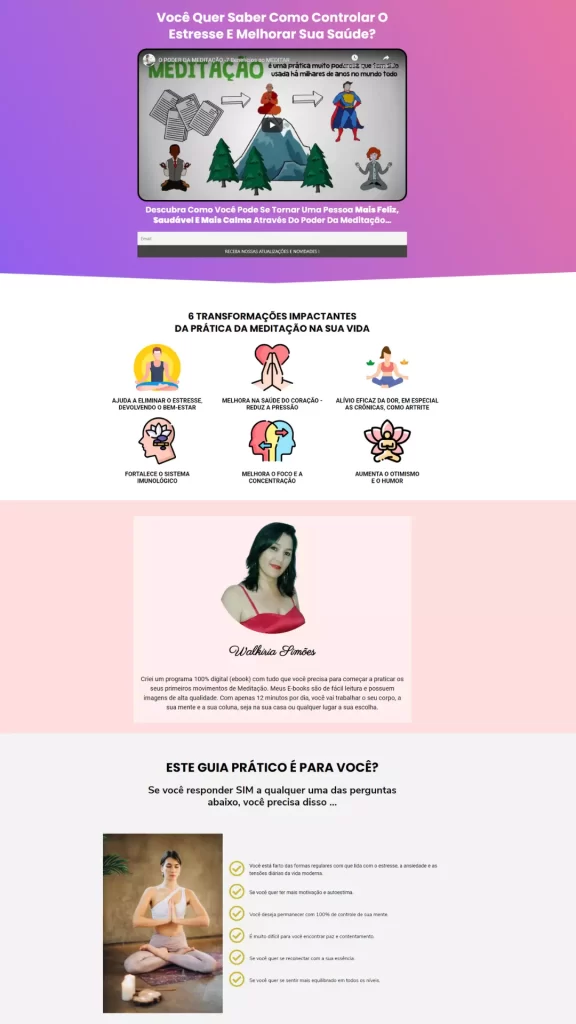 Landing Page Curso Online