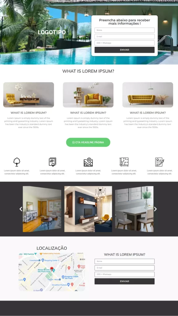 Landing Page Empreendimento