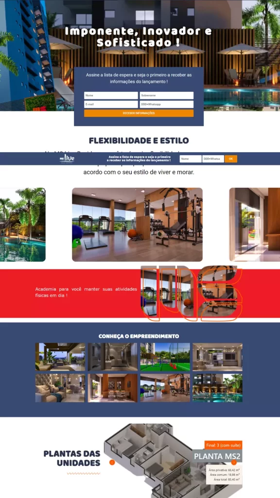 Landing Page Imobiliária