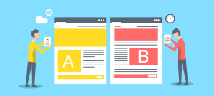 landing page e o teste ab