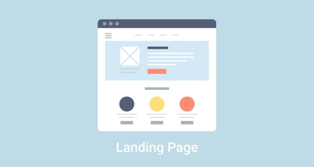 landing page