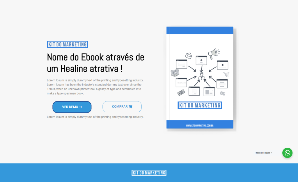 Landing Page E-book