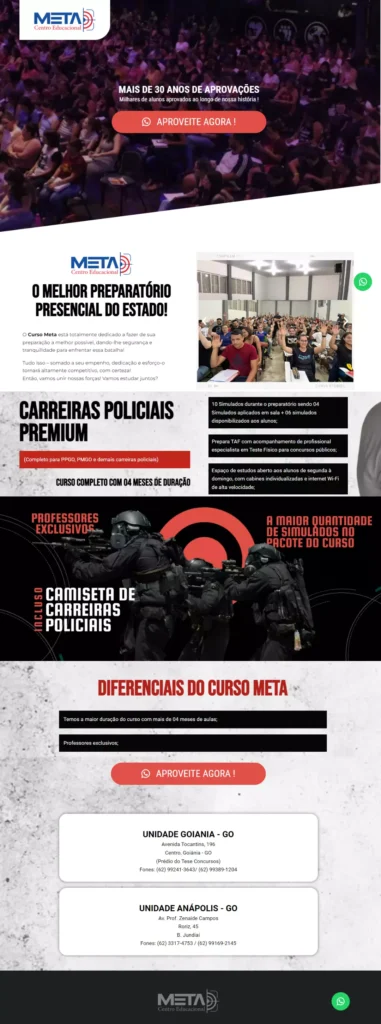 carreiras policiais