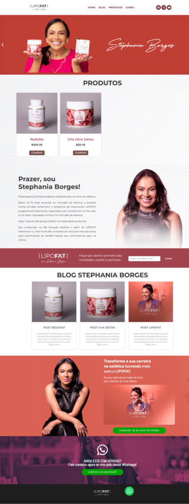 landing page encapsulado